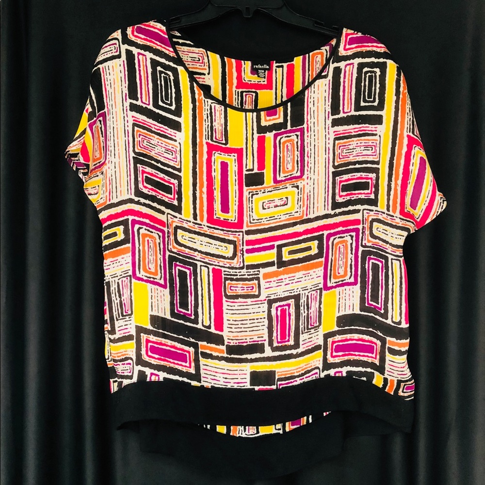 Rafaella Cap Sleeve Top